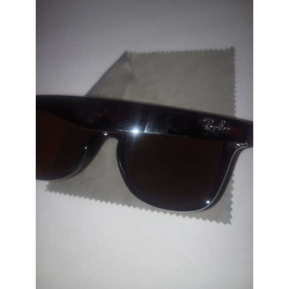 Ran Bans Wayfarer Original By‎ Luxottica RB 2140 901 54 22 Italy Unisex Uv - Picture 7 of 10